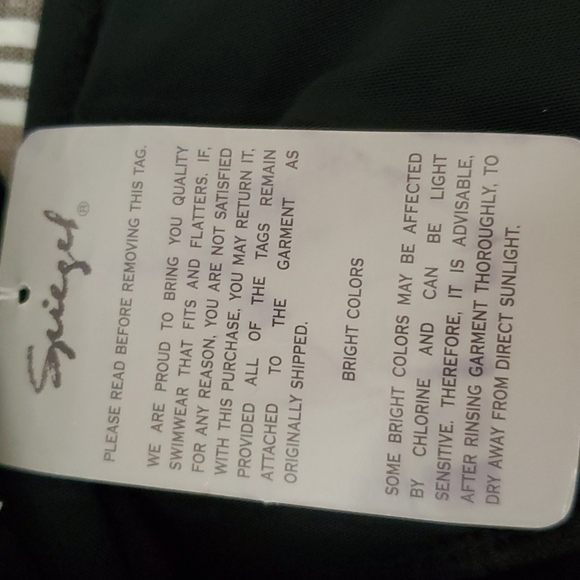 Vintage Spiegel Halter Swimsuit Size 12 New! - Picture 4 of 4